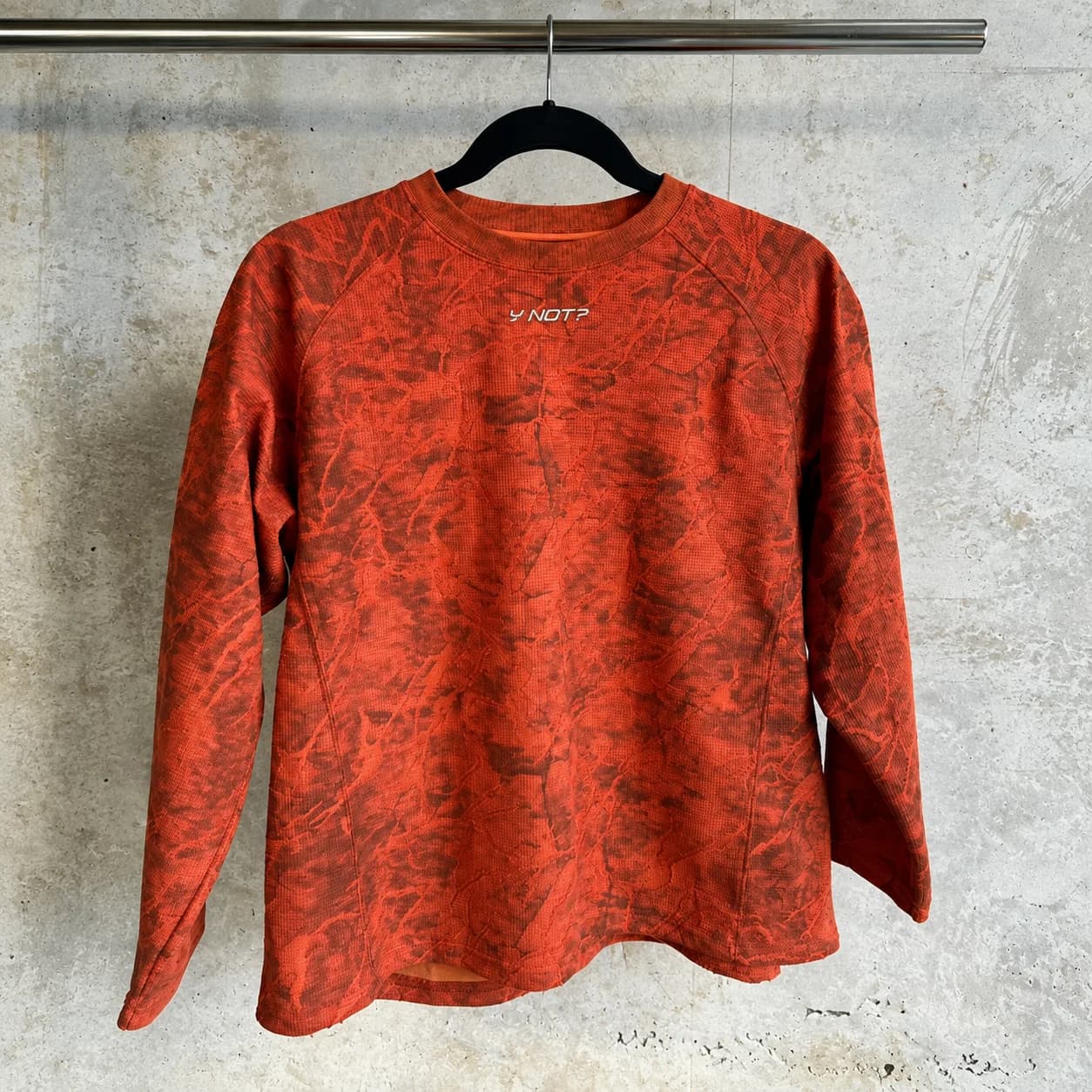 Rust Marble Long Sleeve in Rust