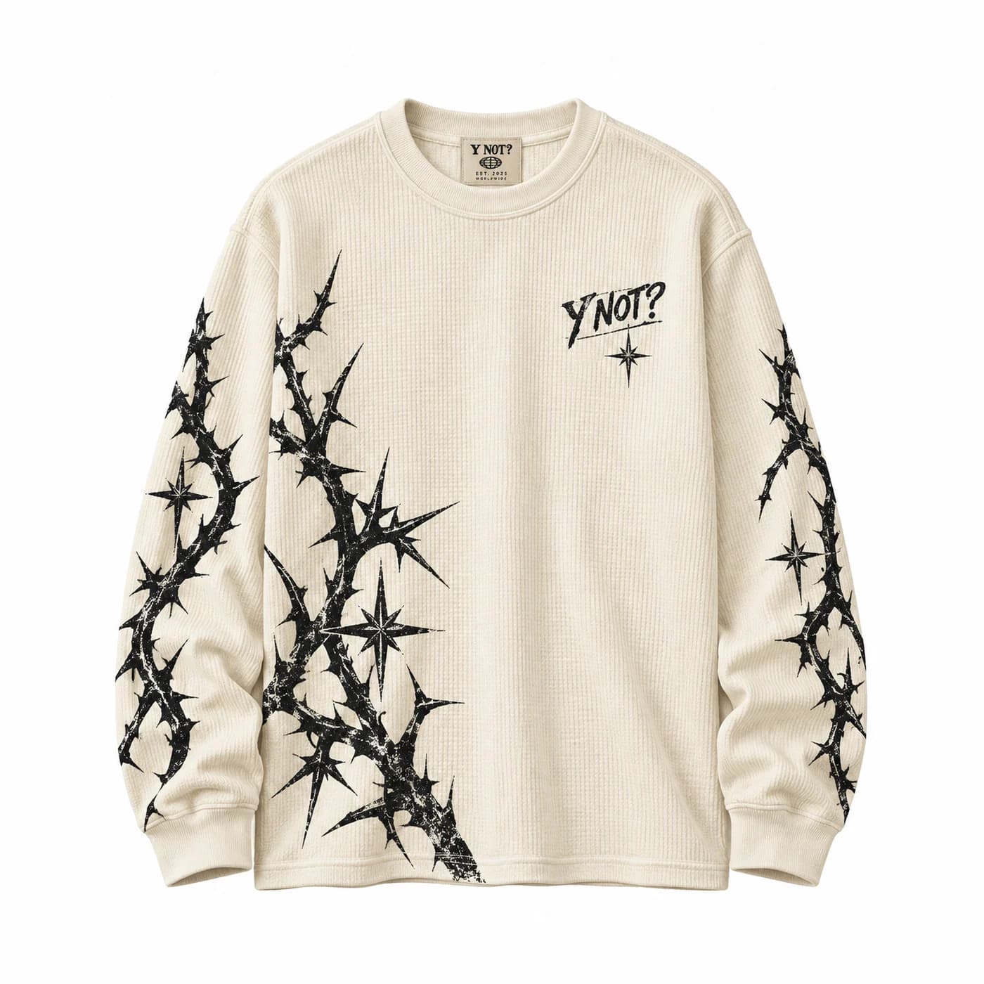 Thorn Crewneck in Cream